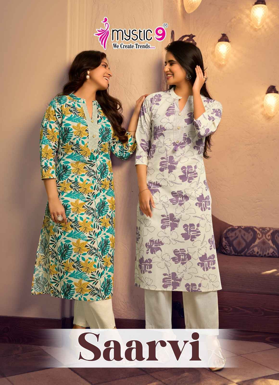 Mystic 9 Saarvi Vol-1 Cotton Flex Co Ord Set (8 pcs Catalogue)