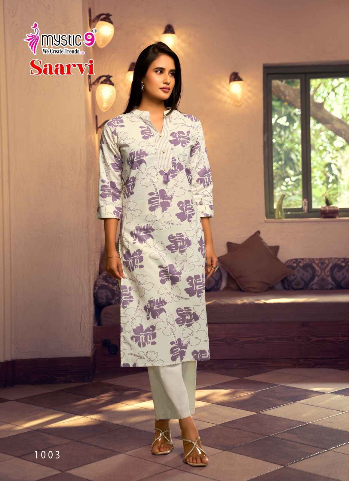 Mystic 9 Saarvi Vol-1 Cotton Flex Co Ord Set (8 pcs Catalogue)