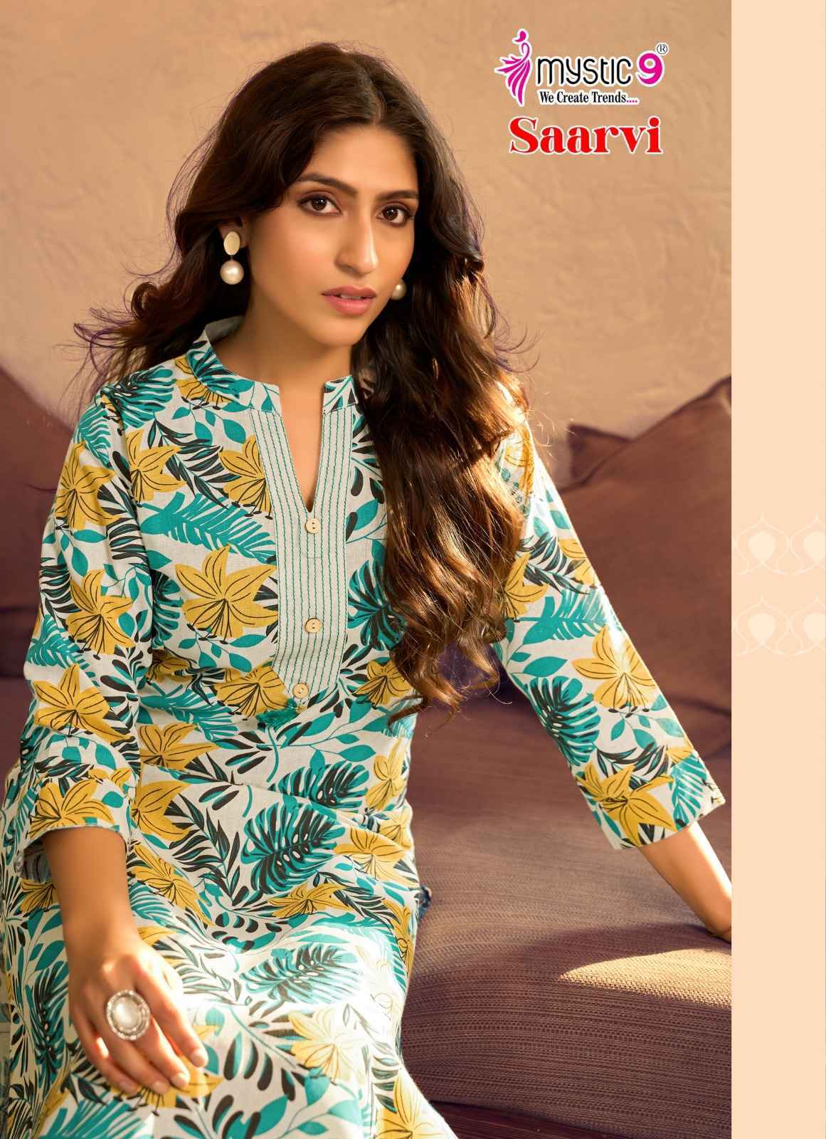 Mystic 9 Saarvi Vol-1 Cotton Flex Co Ord Set (8 pcs Catalogue)