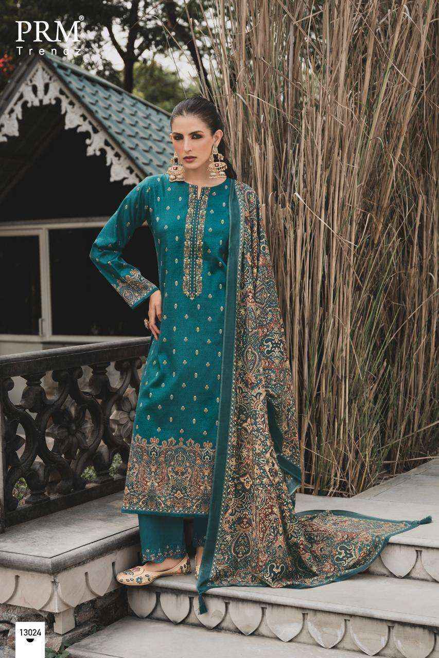 PRM Trendz Khwaish Jam Silk Dress Material (6 pcs Catalogue)