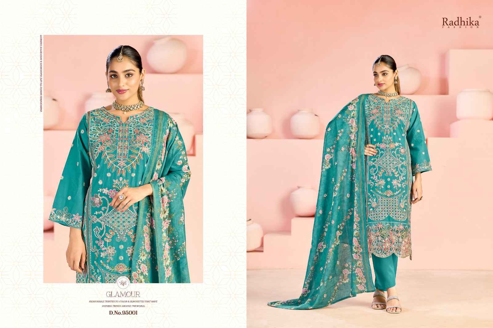 Radhika Fashion Azara Zubeda Vol 3 Cotton Dress Material 4 pcs Catalogue