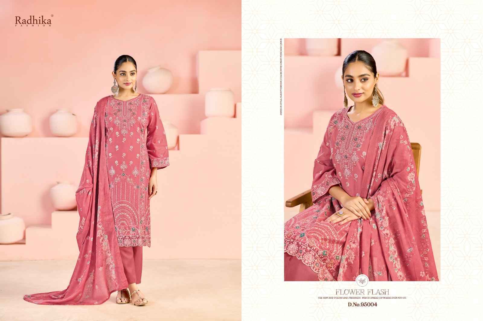 Radhika Fashion Azara Zubeda Vol 3 Cotton Dress Material 4 pcs Catalogue
