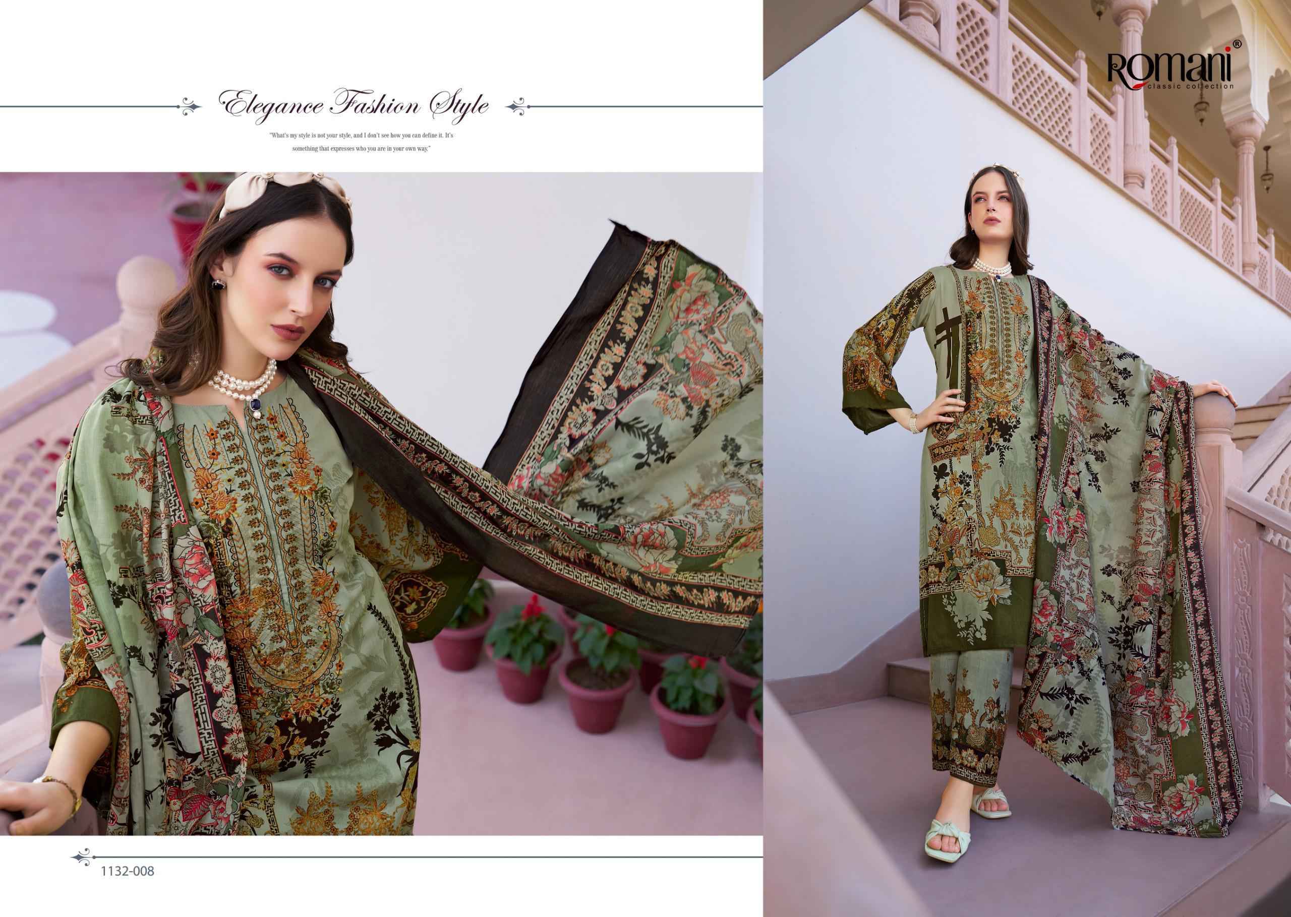 Romani Mahira Vol-7 Cotton Dress Material (8 pcs Catalogue)