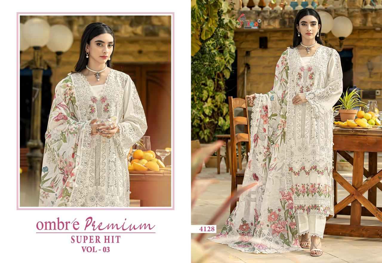 Shree Fabs Ombre Premium Super Hit Vol-3 Cotton Dress Material (6 pcs Catalogue)