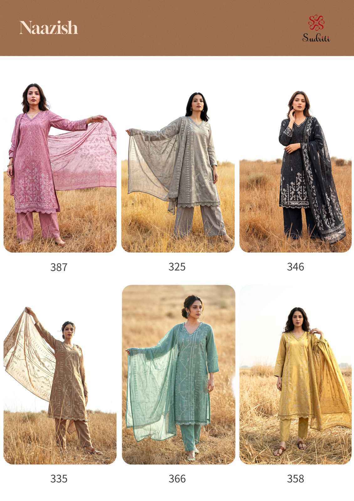 Sudriti Naazish Cotton Dress Material (6 pcs Catalogue)