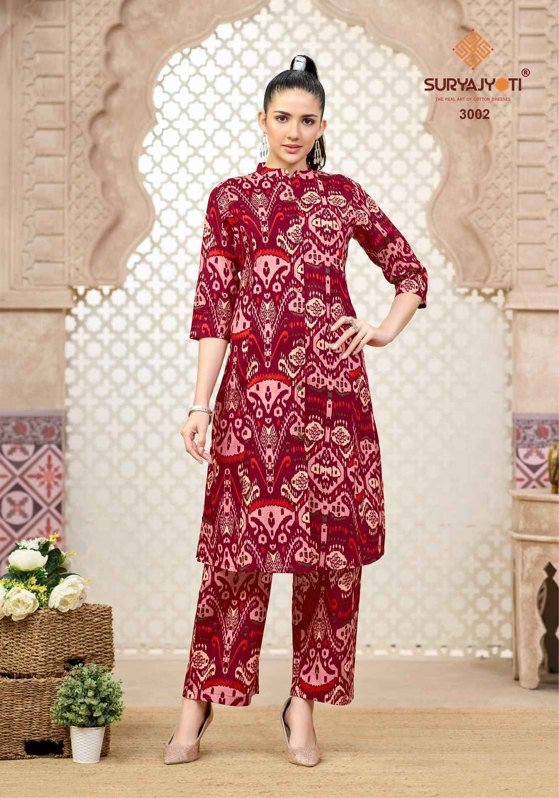 Suryajyoti Prapti Vol-3 Cotton Co Ord Set (10 pcs Catalogue)