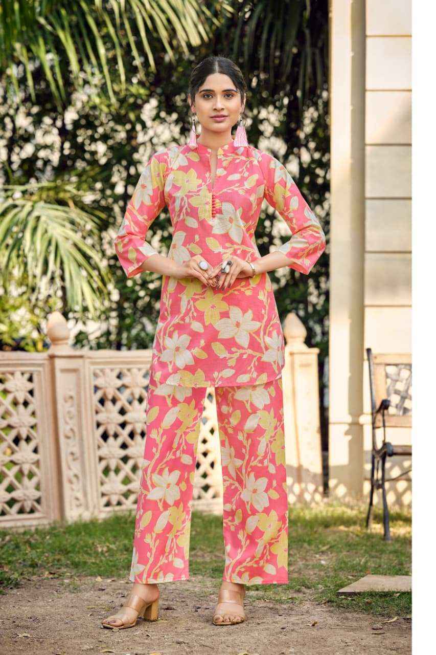 Tips & Tops Cotton Trends Vol-3 Cotton Co ord set (6 pcs Catalogue)