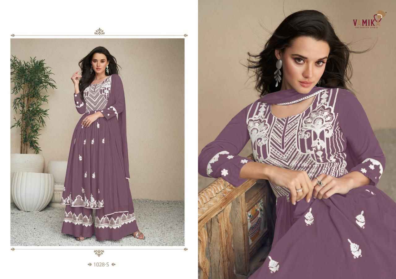 Vamika Lakhnavi Vol-5 New List Readymade Reyon Dress (4 pcs Catalogue)