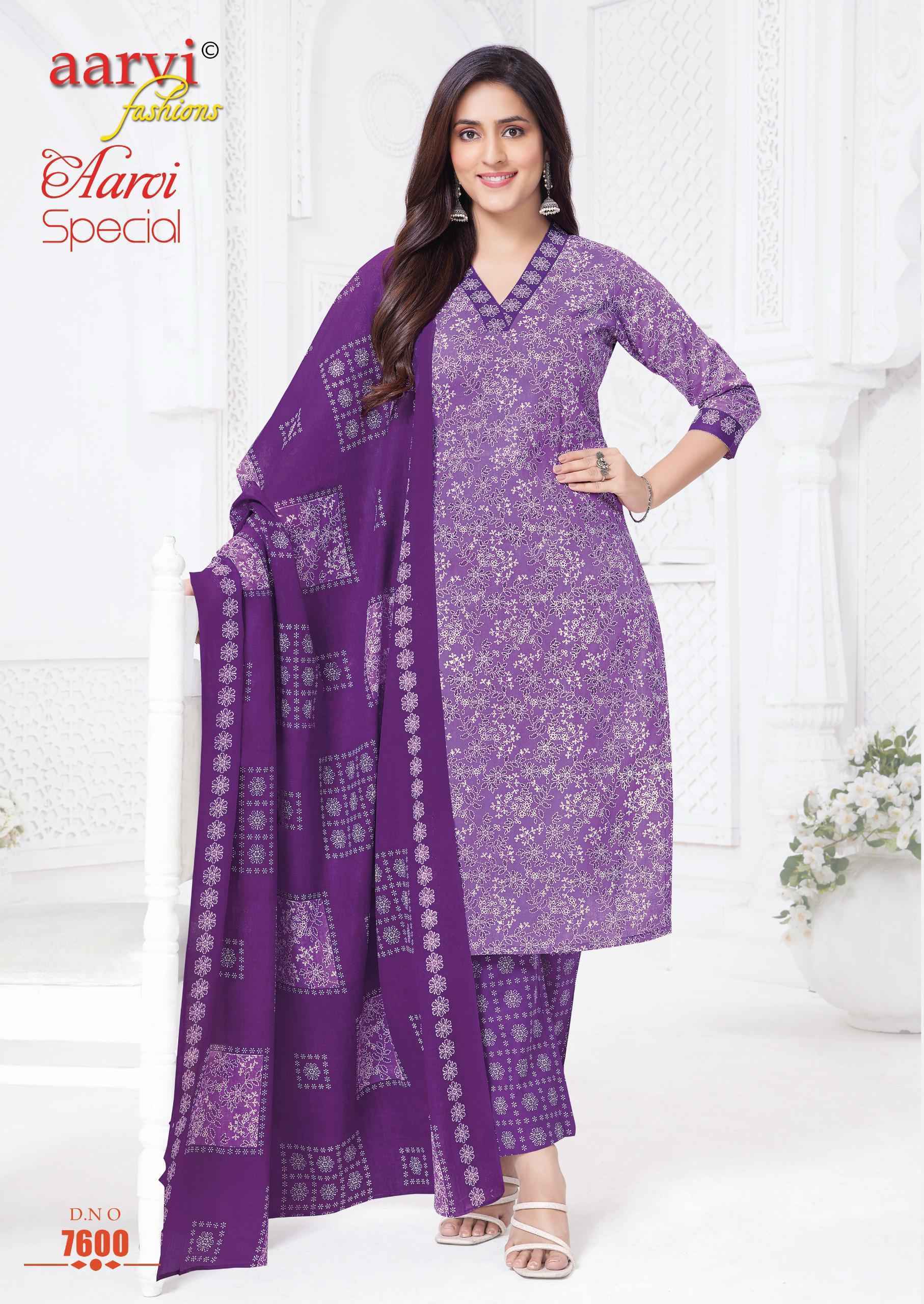 Aarvi Fashion Aarvi Special Vol-20 Radymade Cambric Cotton Dress (12 pcs Catalogue)