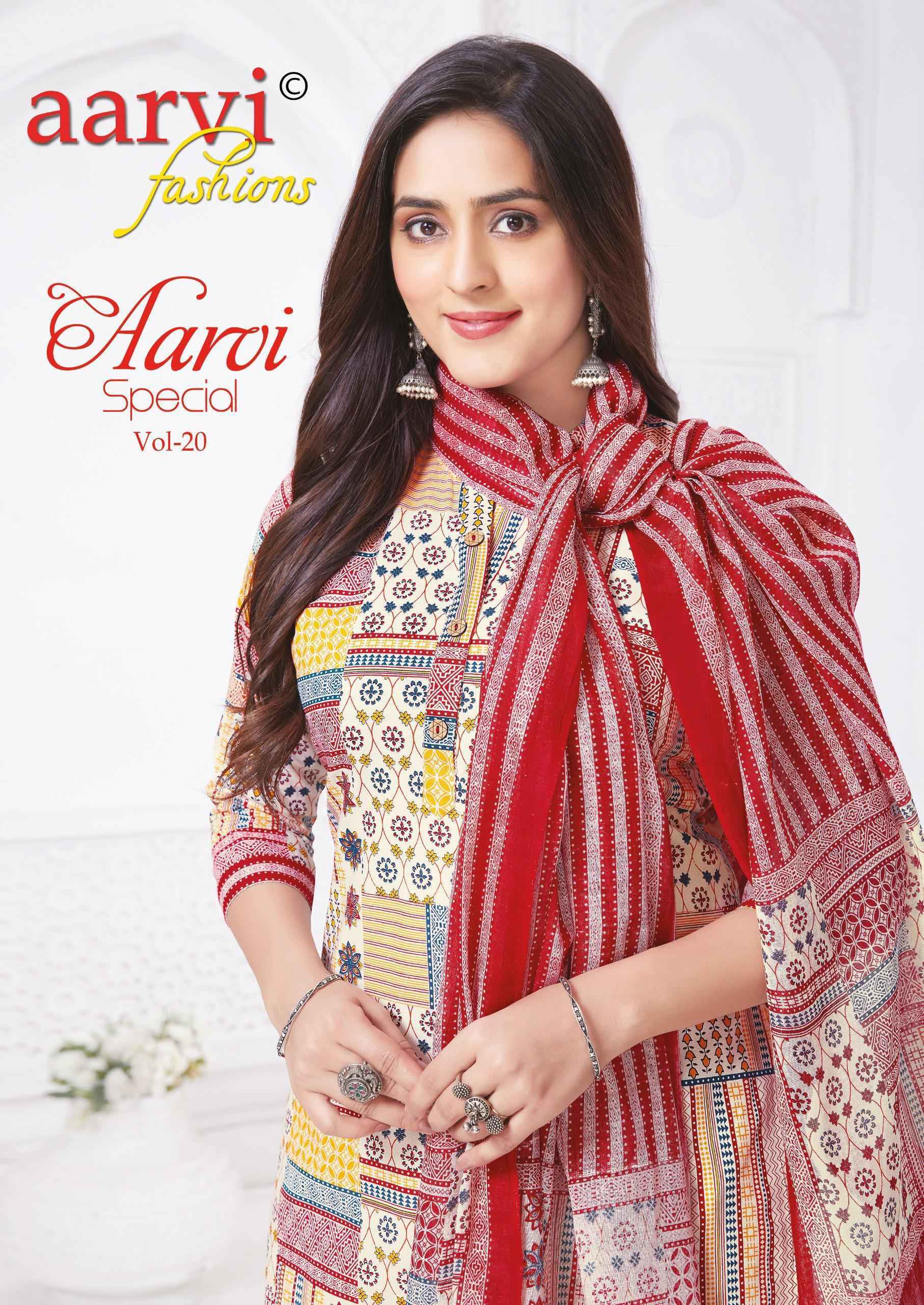 Aarvi Fashion Aarvi Special Vol-20 Radymade Cambric Cotton Dress (12 pcs Catalogue)
