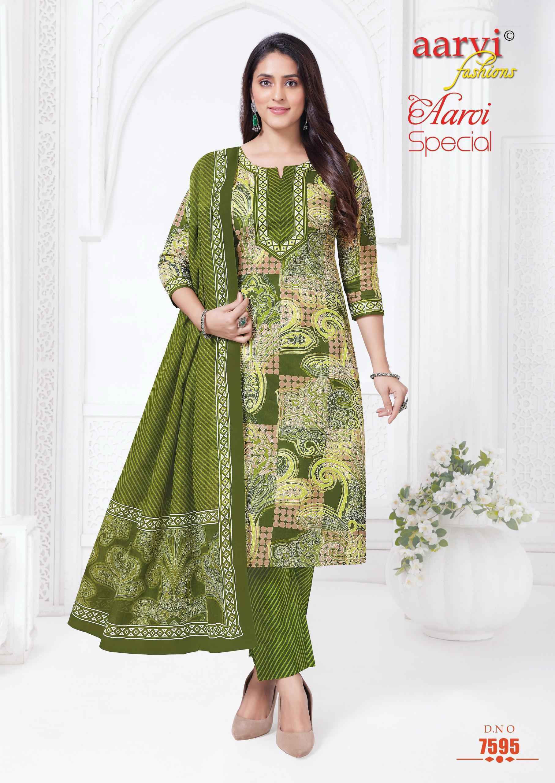 Aarvi Fashion Aarvi Special Vol-20 Radymade Cambric Cotton Dress (12 pcs Catalogue)