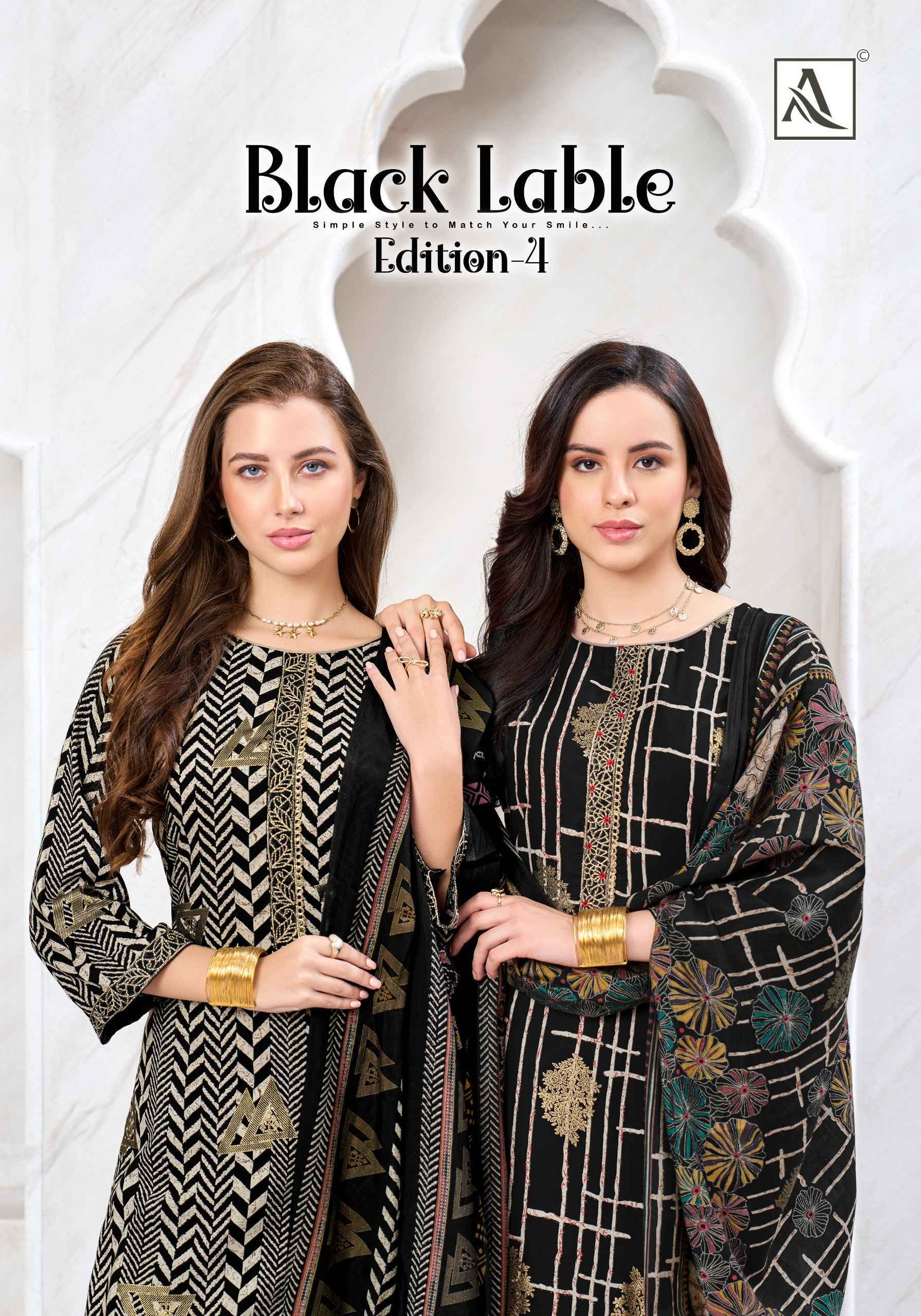 Alok Black Lable Edition-4 Rayon Dress Material (6 pcs Catalogue)
