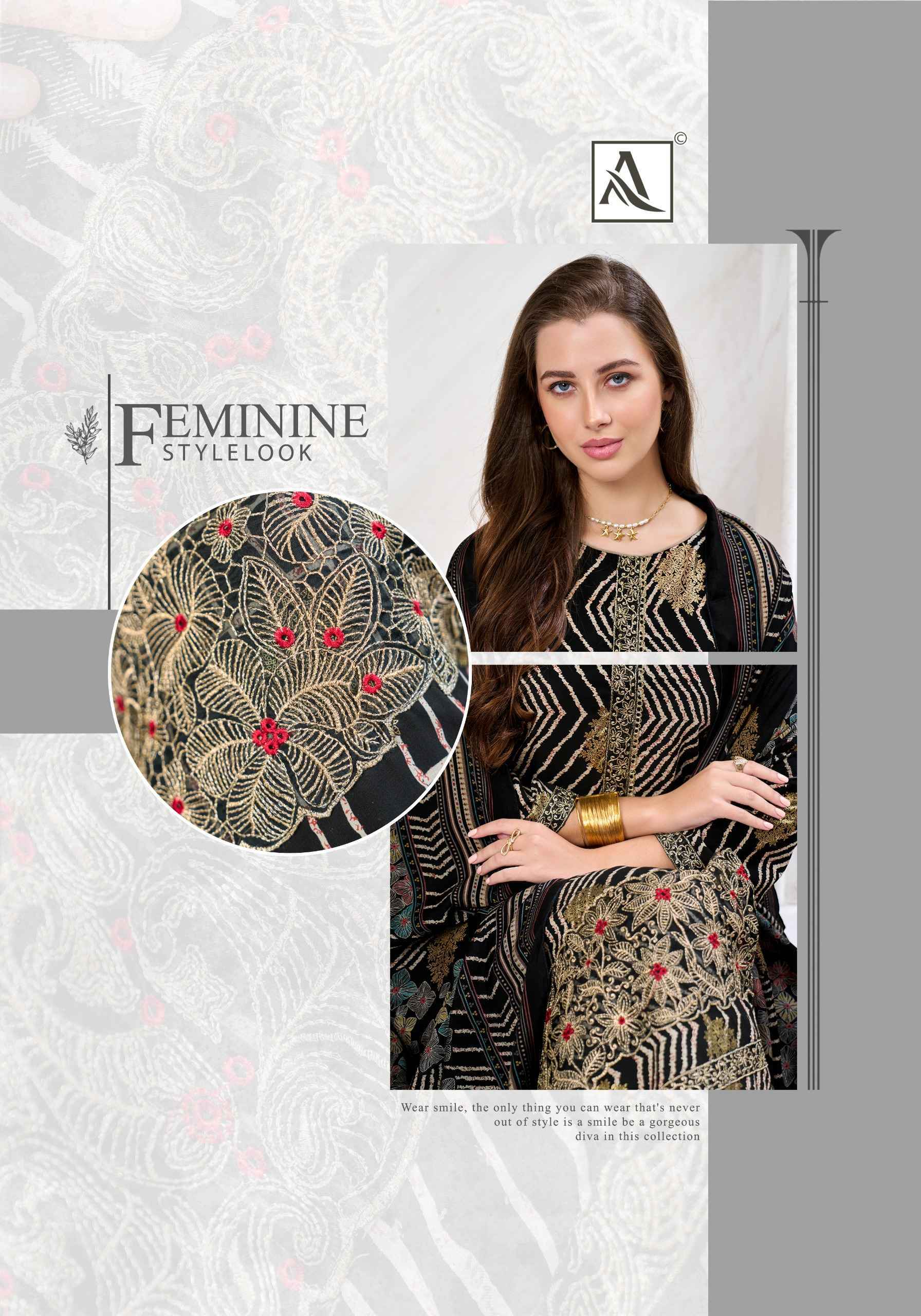 Alok Black Lable Edition-4 Rayon Dress Material (6 pcs Catalogue)