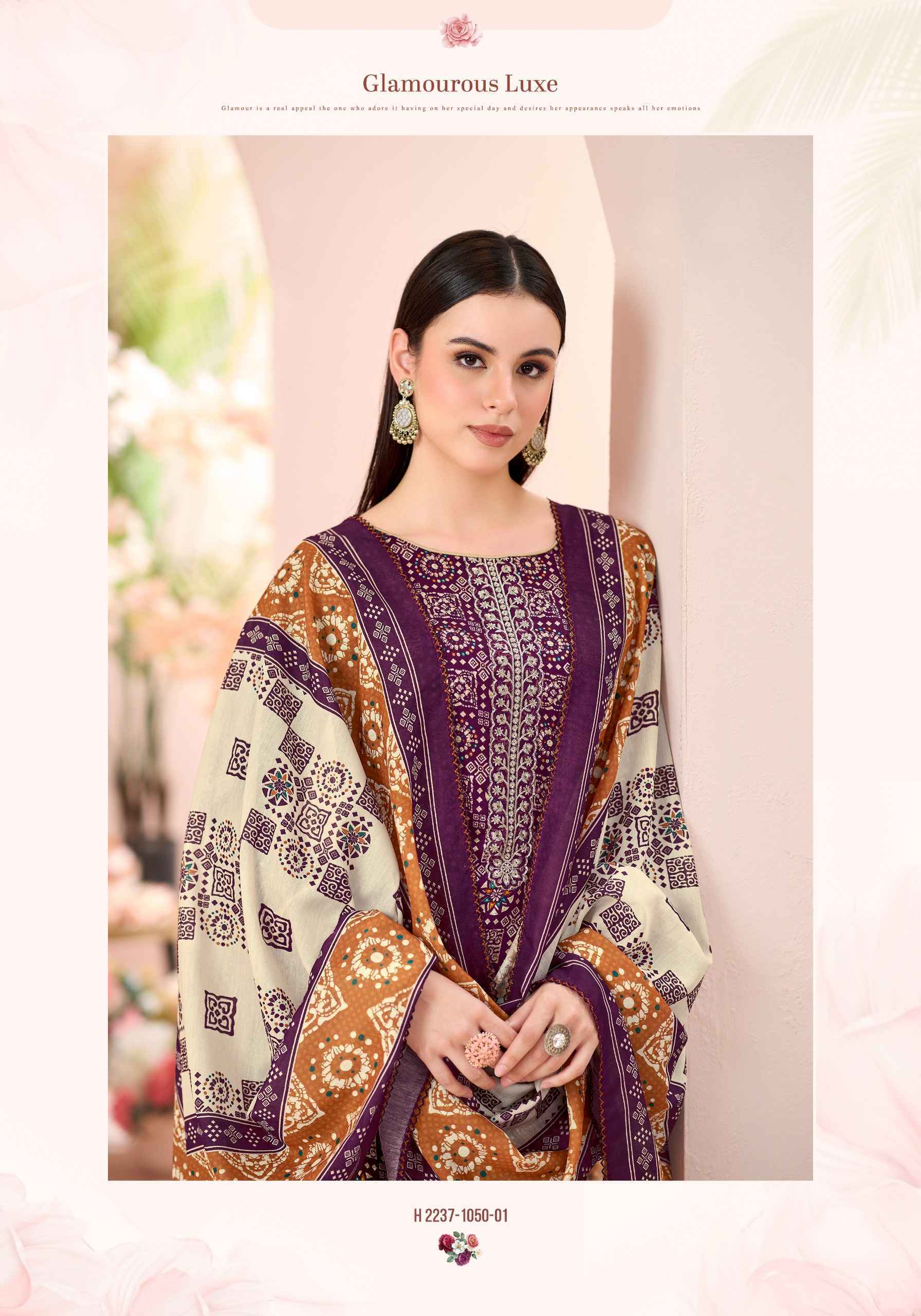 Alok Sweety Zam Cotton Dress Material (4 pcs Catalogue)