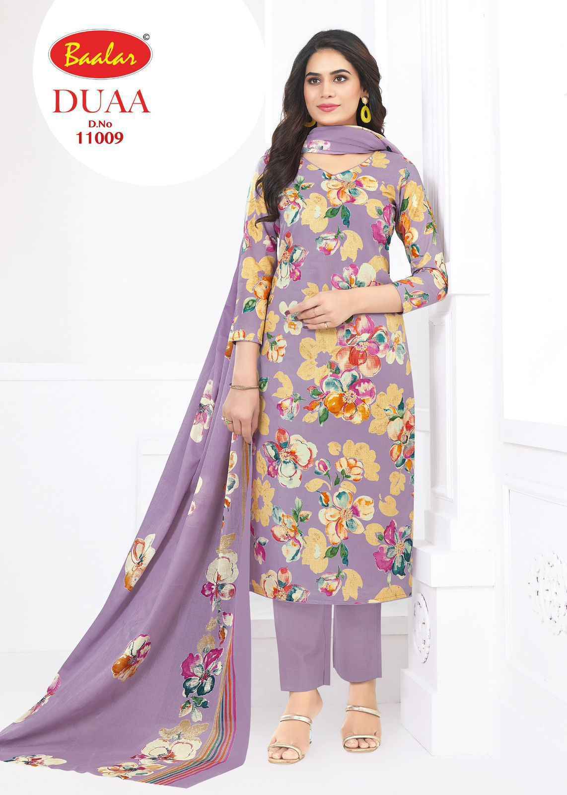 Baalar Duaa Vol-1 Cotton Dress Material (14 pcs Catalogue)