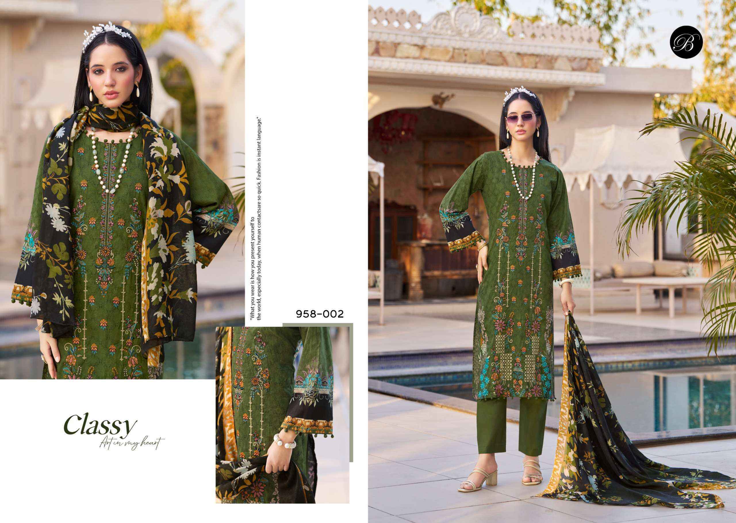 Belliza Ishara Vol-2 Cotton Dress Material (6 pcs Cataloge)