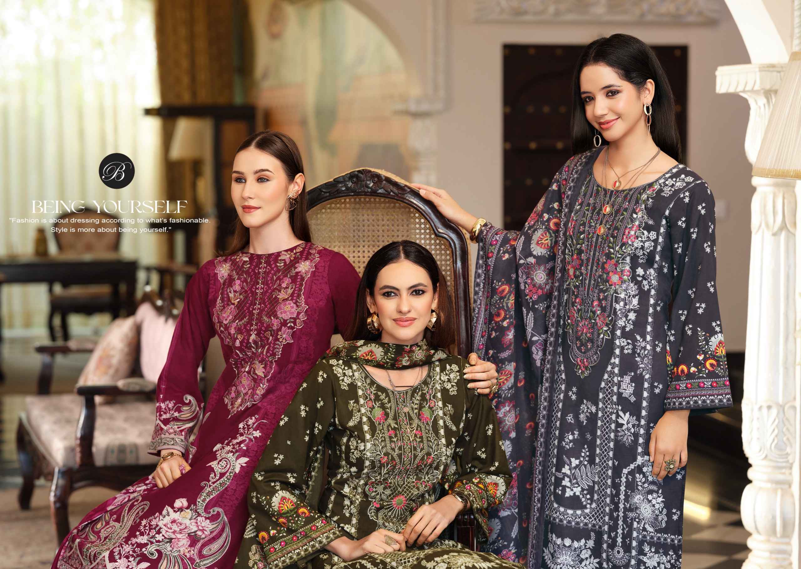 Belliza Naira Vol-134 Cotton Dress Material (8 pcs Cataloge)