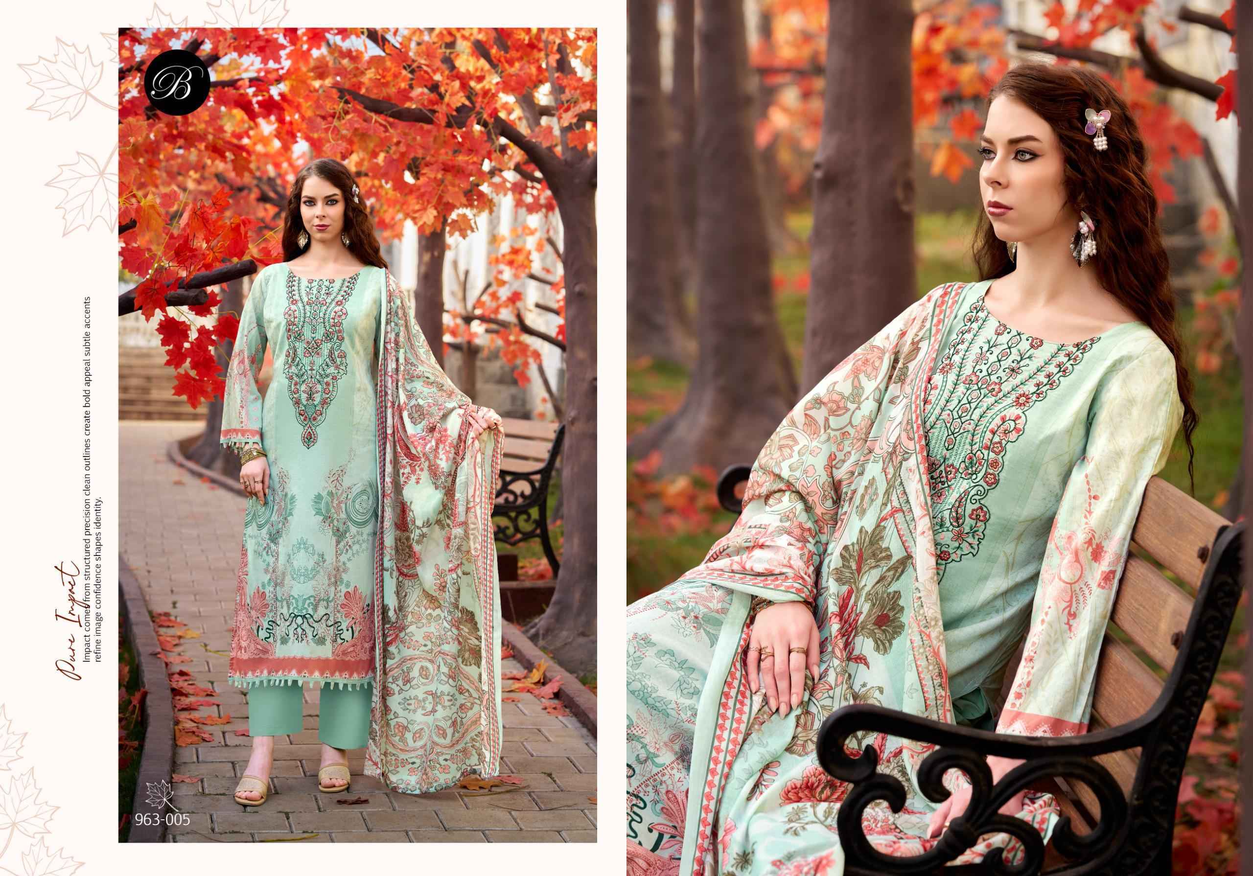 Belliza Naira Vol-135 Cotton Dress Material (8 pcs Cataloge)