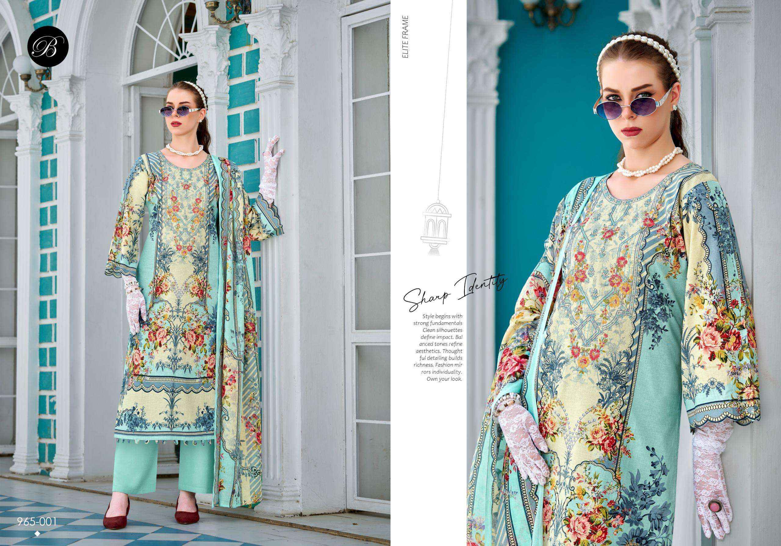 Belliza Naira Vol-136 Cotton Dress Material (8 pcs Cataloge)