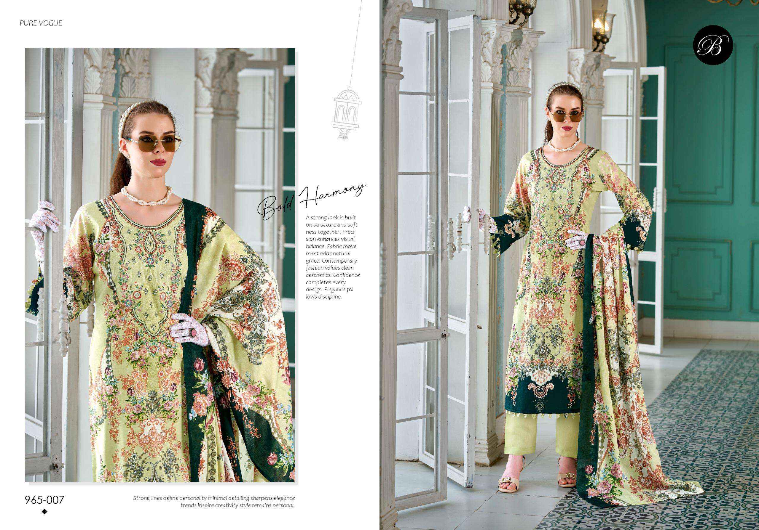Belliza Naira Vol-136 Cotton Dress Material (8 pcs Cataloge)
