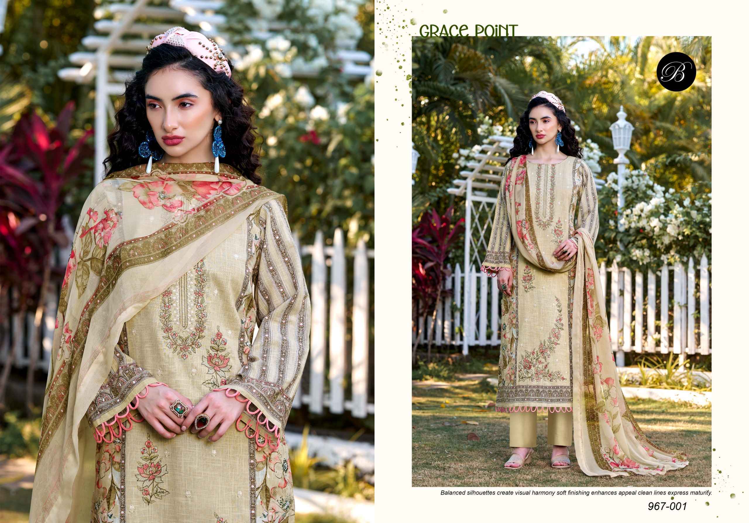 Belliza Rehana Vol-2 Cotton Dress Material (6 pcs Catalogue)
