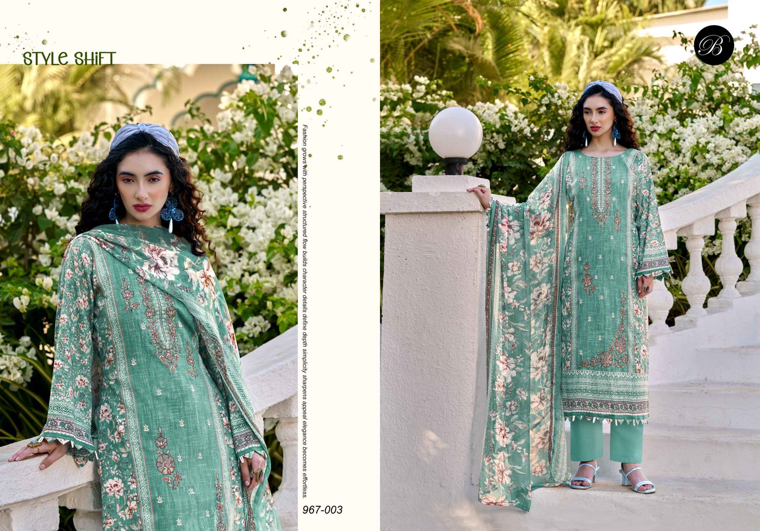 Belliza Rehana Vol-2 Cotton Dress Material (6 pcs Catalogue)