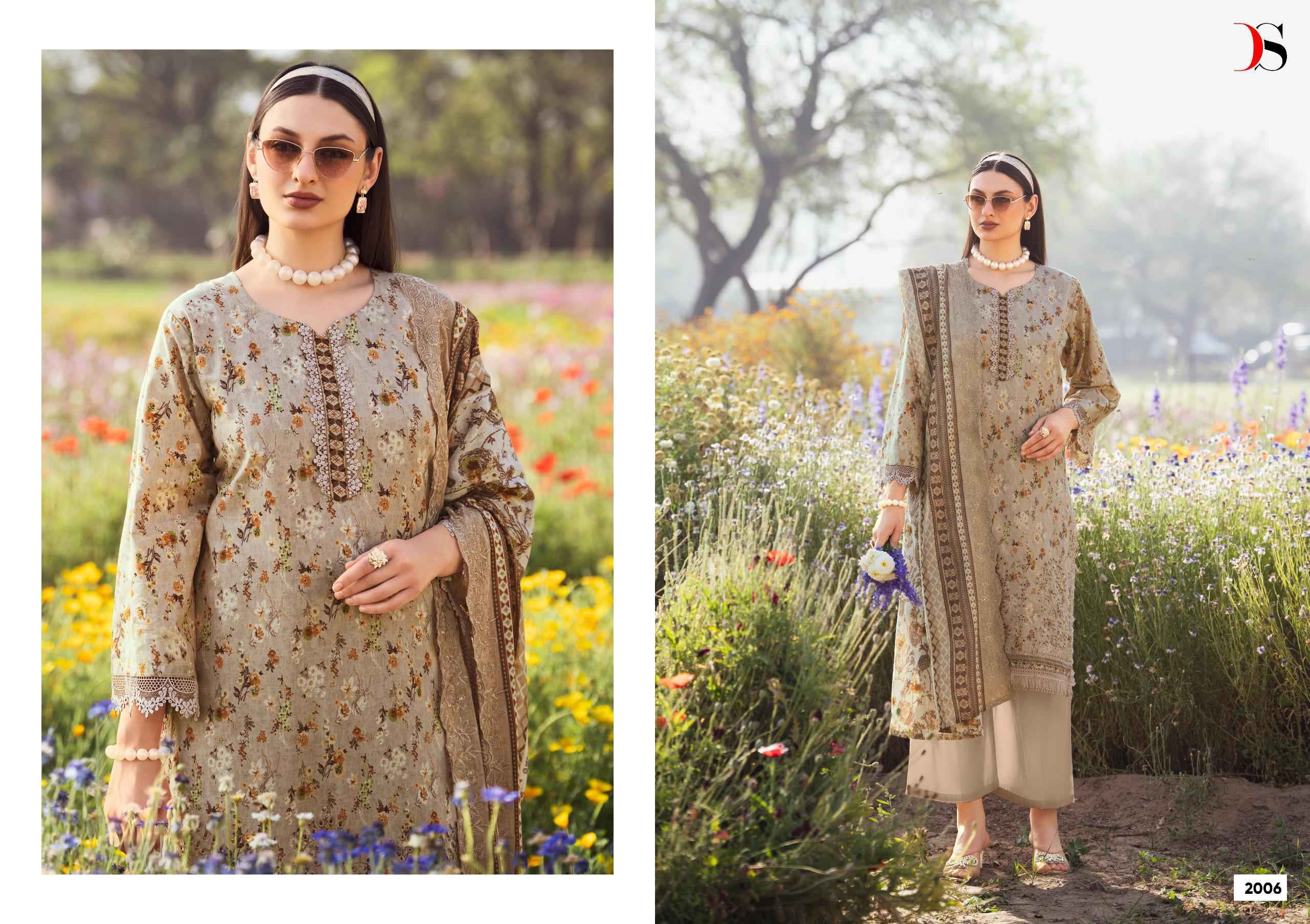 Deepsy Bin Saeed Vol-20 Cotton Dress Material (8 pcs Catalogue)