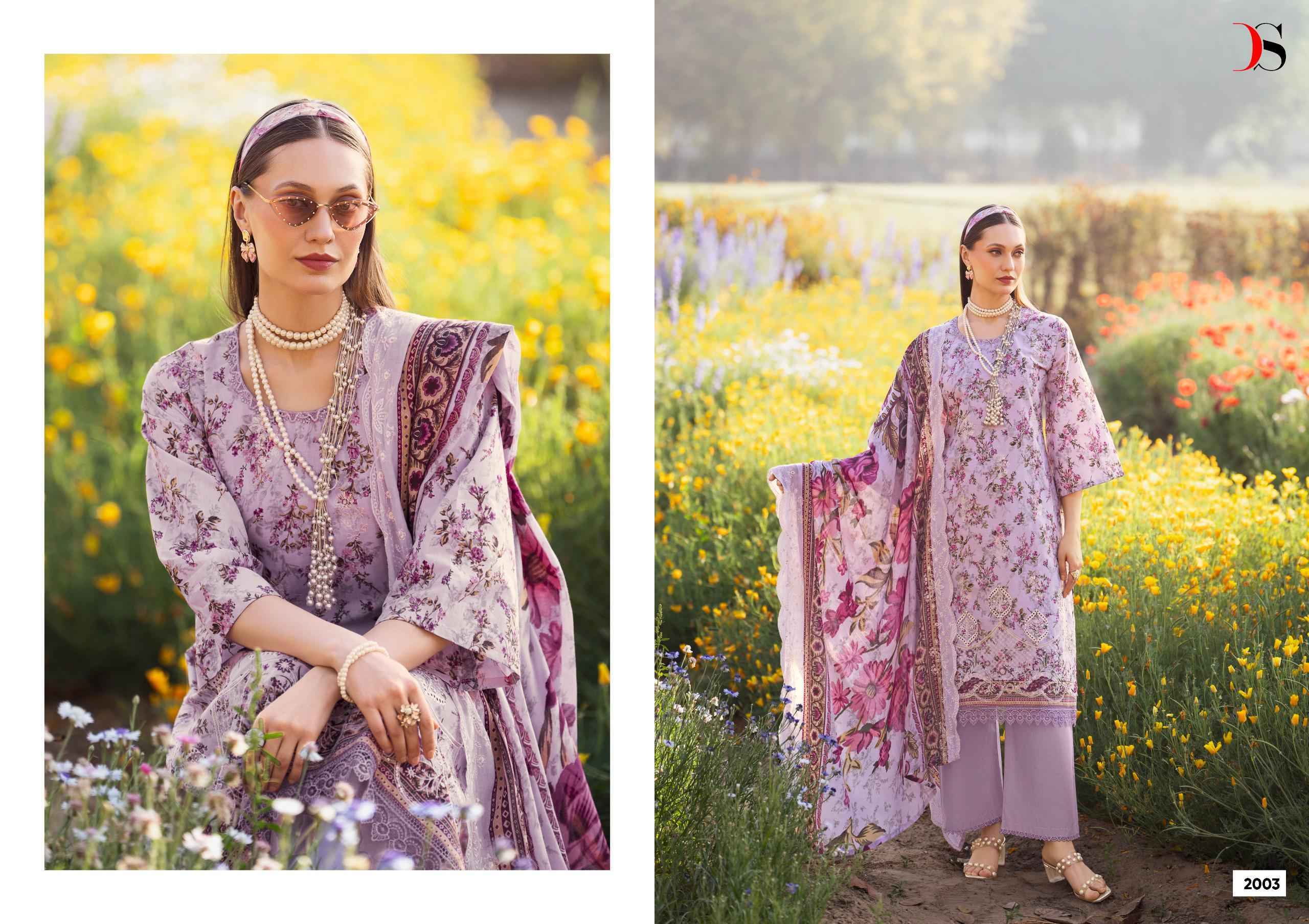 Deepsy Bin Saeed Vol-20 Cotton Dress Material (8 pcs Catalogue)