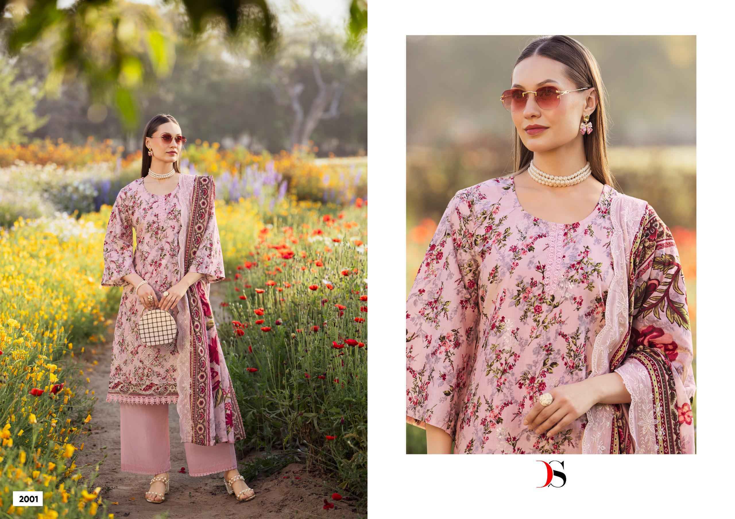 Deepsy Bin Saeed Vol-20 Cotton Dress Material (8 pcs Catalogue)