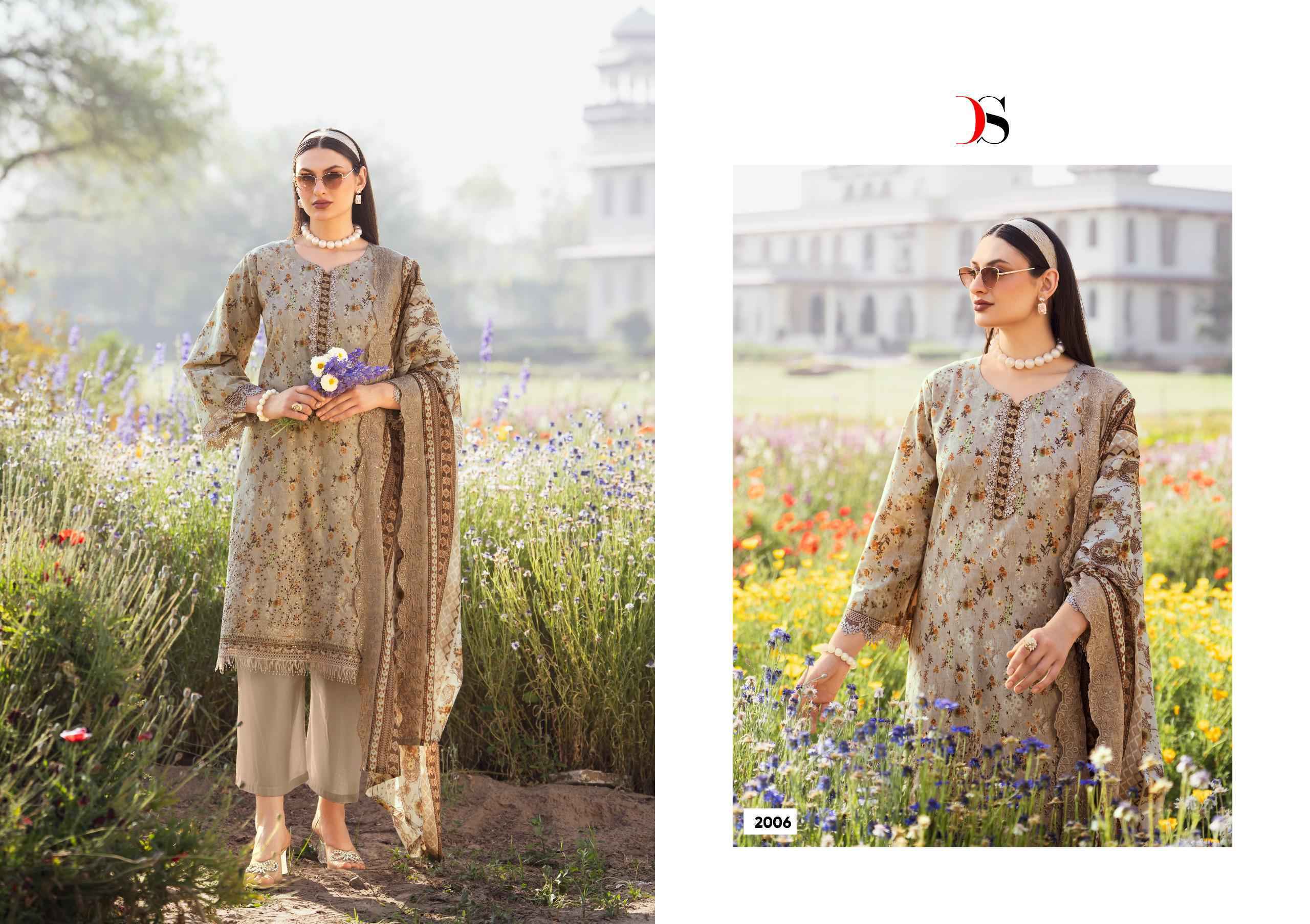 Deepsy Bin Saeed Vol-20 Cotton Dress Material (8 pcs Catalogue)