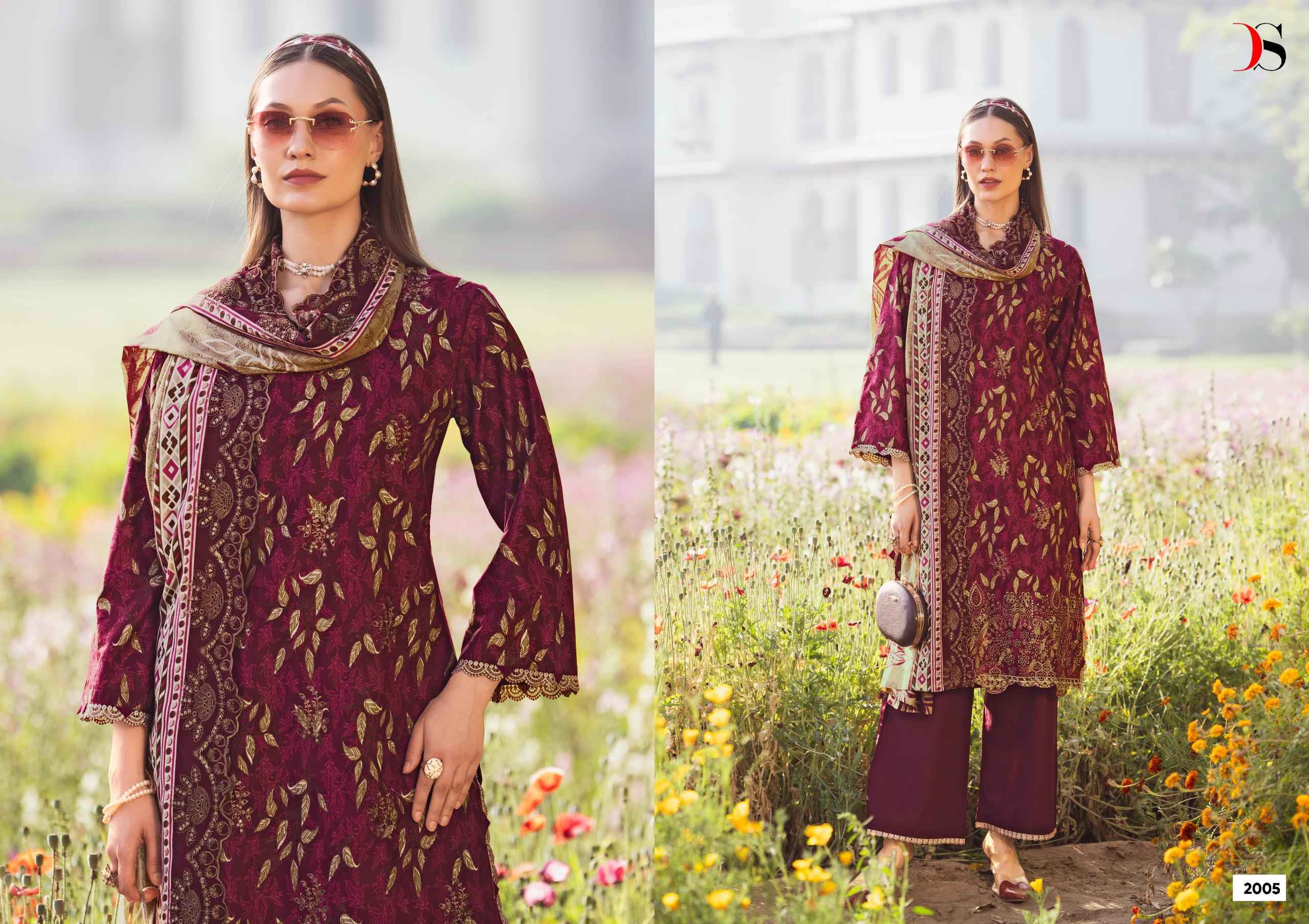 Deepsy Bin Saeed Vol-20 Cotton Dress Material (8 pcs Catalogue)