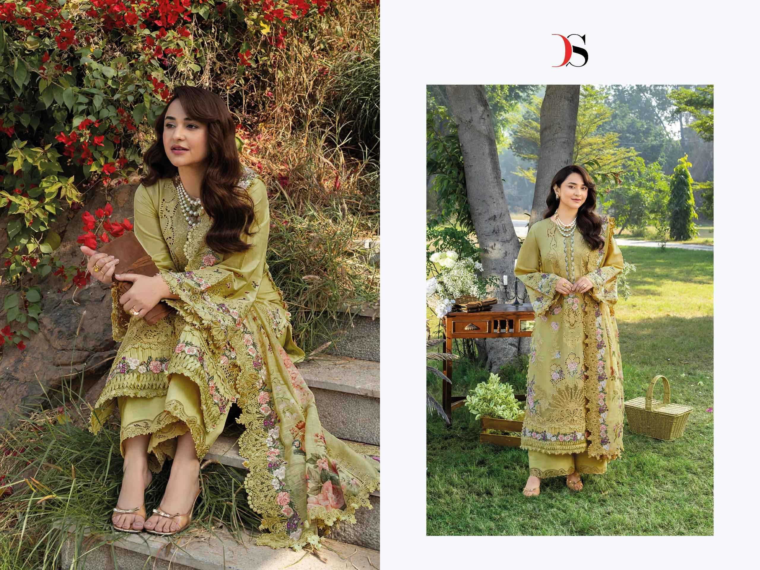 Deepsy Elaf Premium-2 Cotton Dress Material (6 pcs Catalogue)