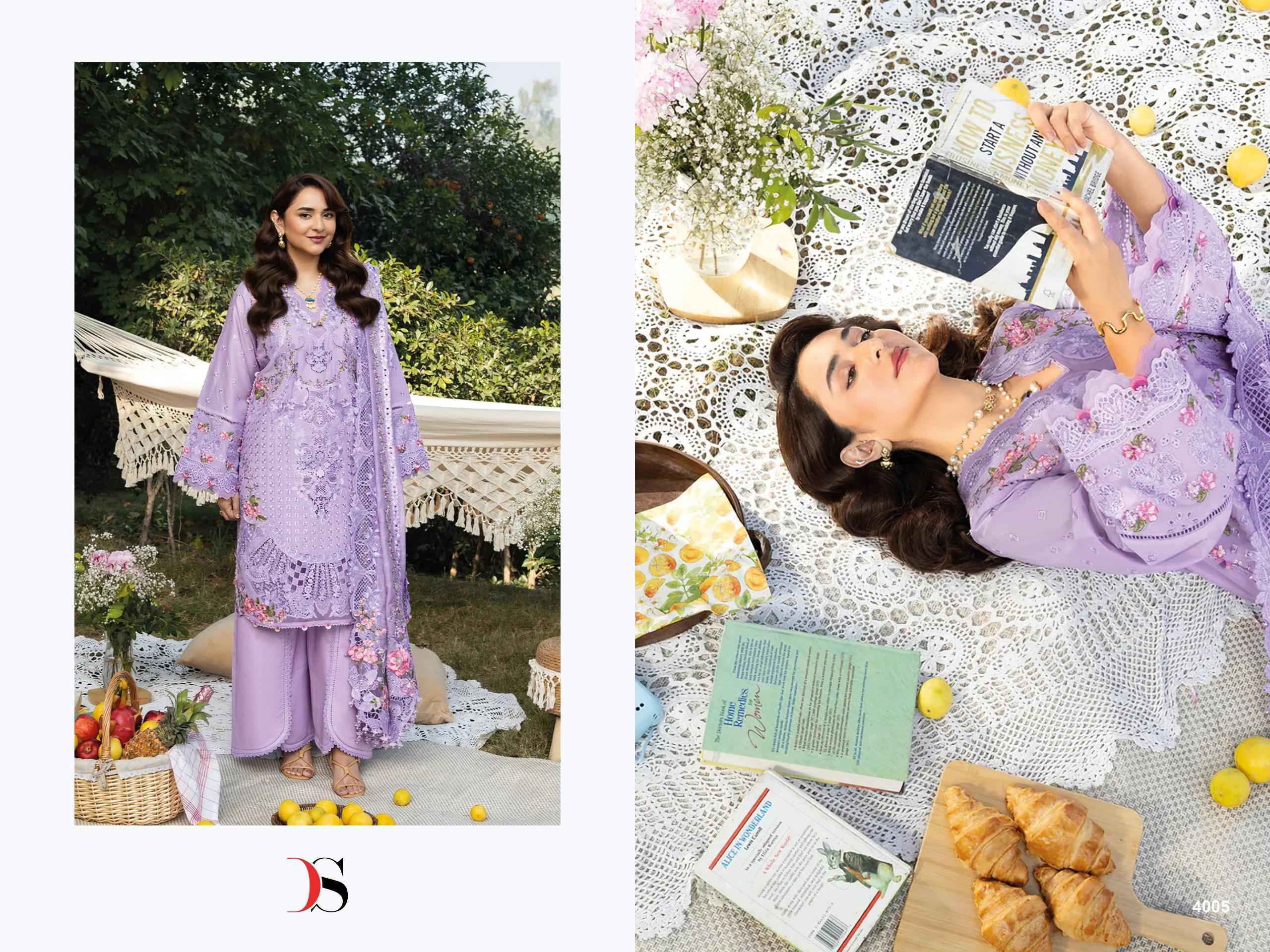 Deepsy Elaf Premium-2 Cotton Dress Material (6 pcs Catalogue)