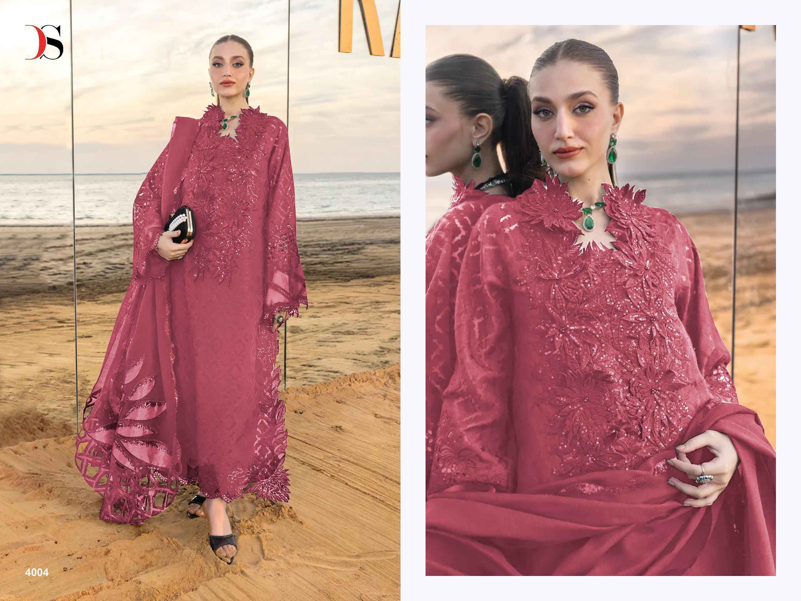 Deepsy Rangraisya Premium Lawn Vol-4 Cotton Dress Material (6 pcs Catalogue)