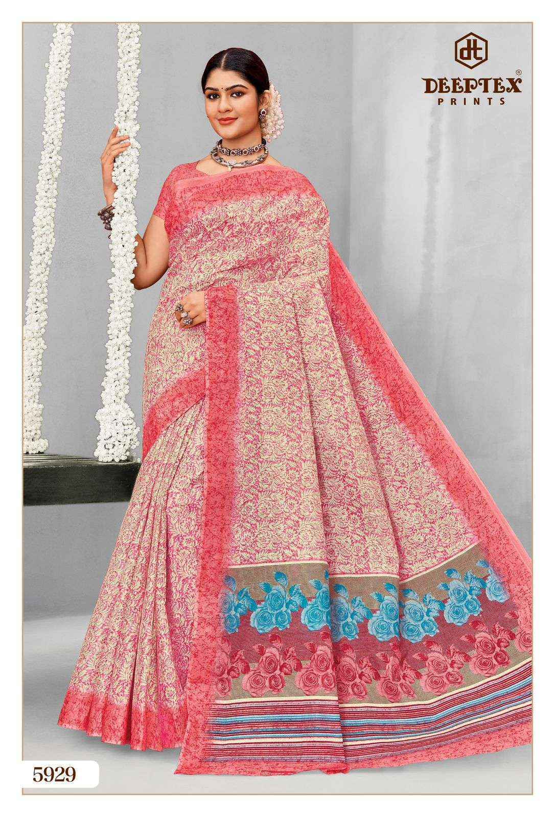 Deeptex Mother India Vol-59 Cotton Saree (30 pcs Catalogue)