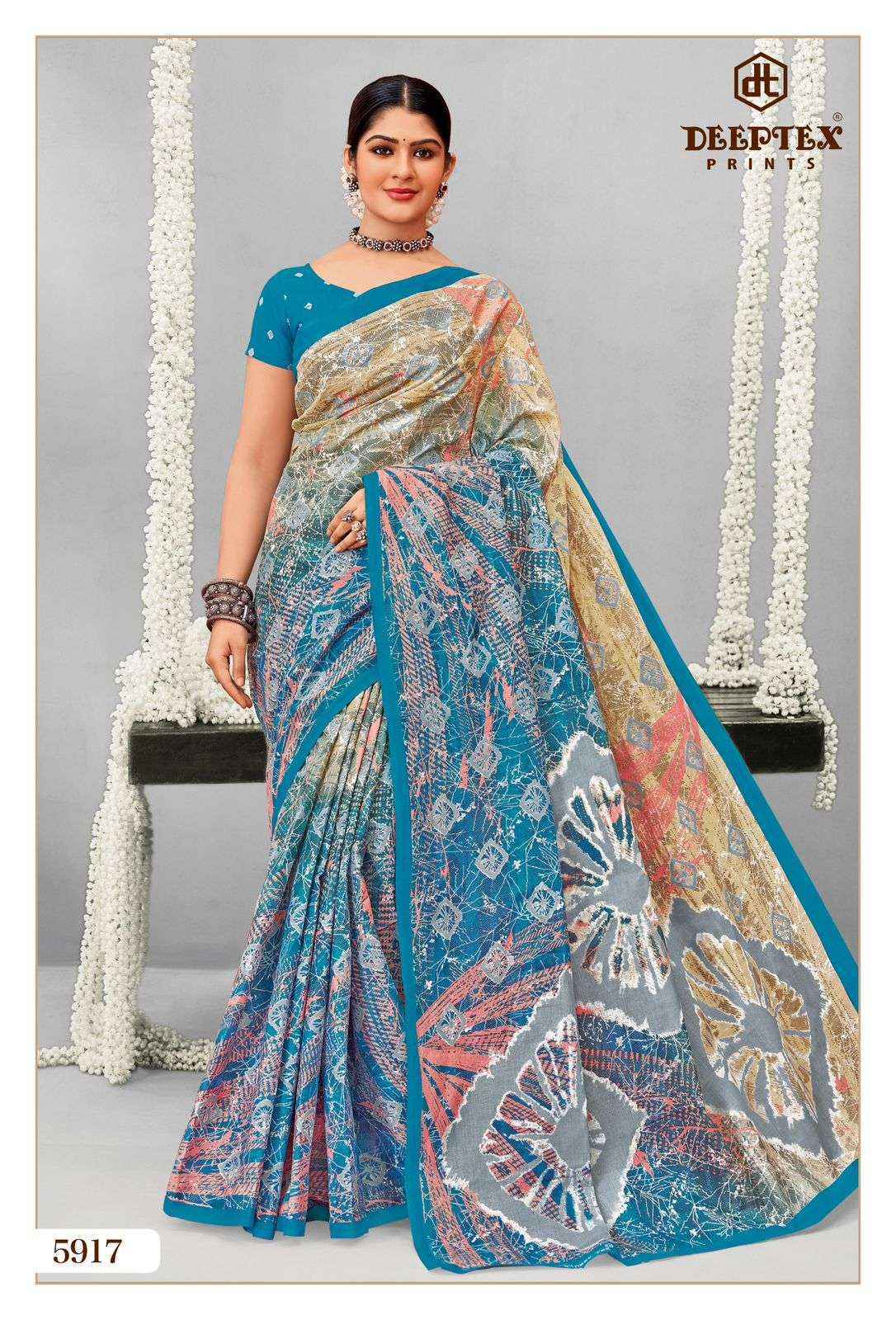 Deeptex Mother India Vol-59 Cotton Saree (30 pcs Catalogue)
