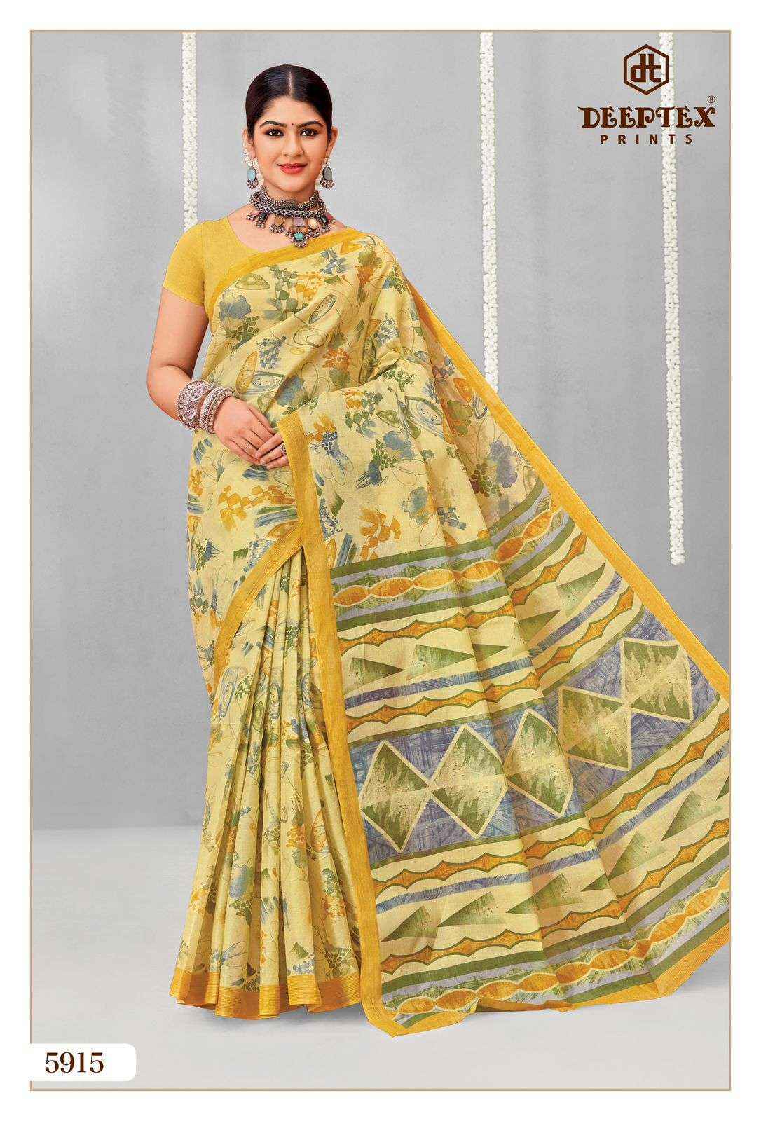 Deeptex Mother India Vol-59 Cotton Saree (30 pcs Catalogue)