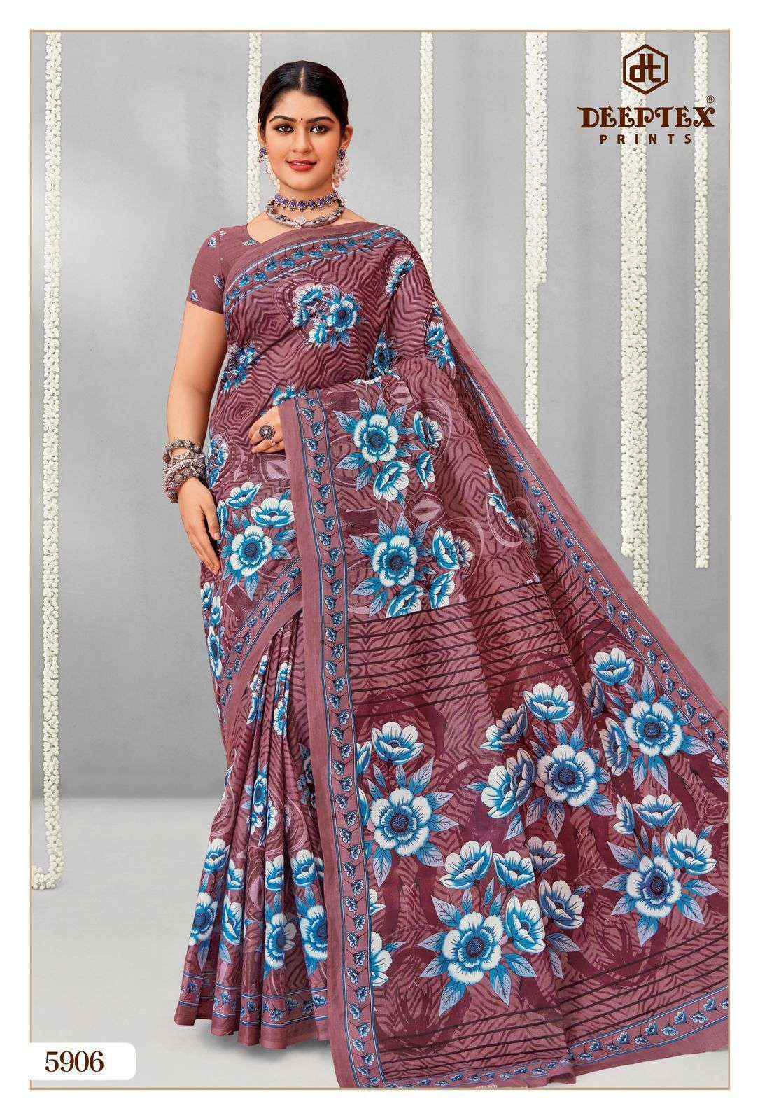 Deeptex Mother India Vol-59 Cotton Saree (30 pcs Catalogue)