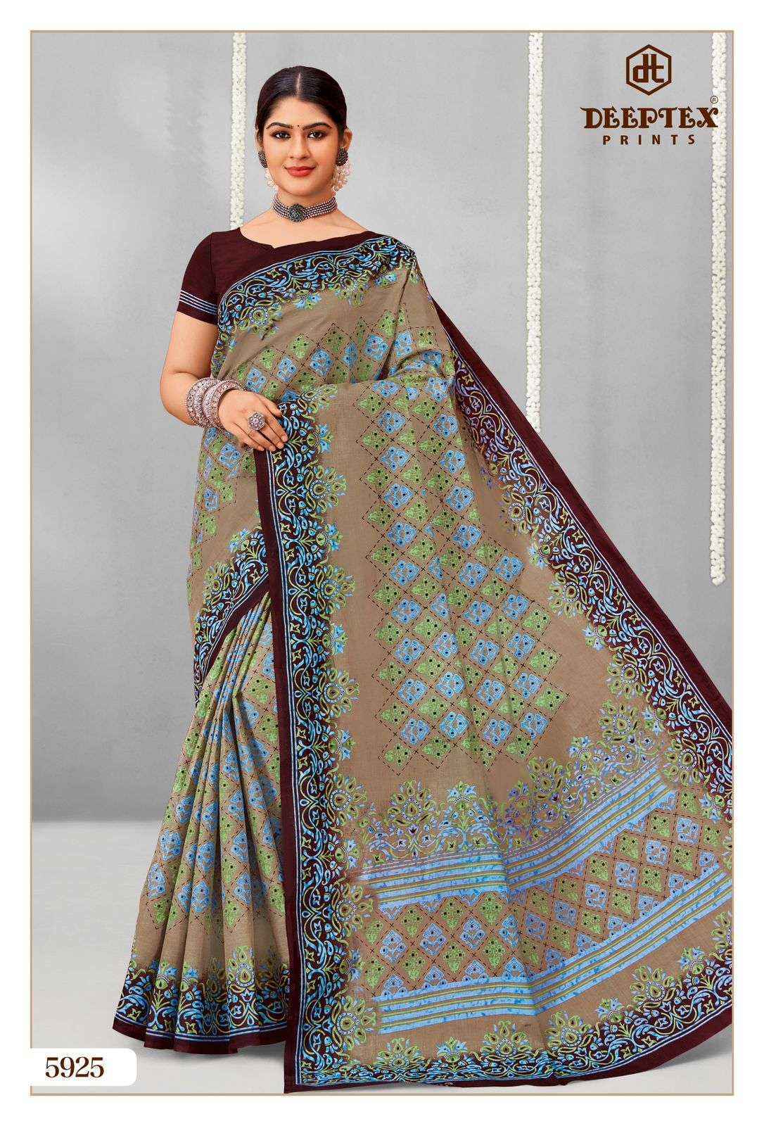 Deeptex Mother India Vol-59 Cotton Saree (30 pcs Catalogue)