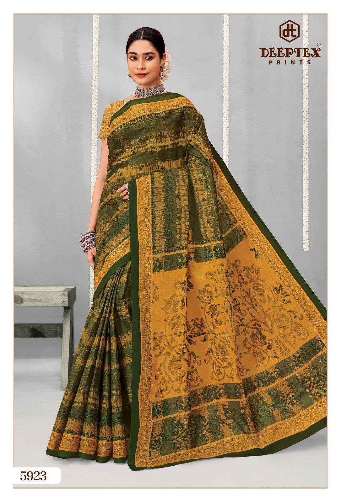 Deeptex Mother India Vol-59 Cotton Saree (30 pcs Catalogue)