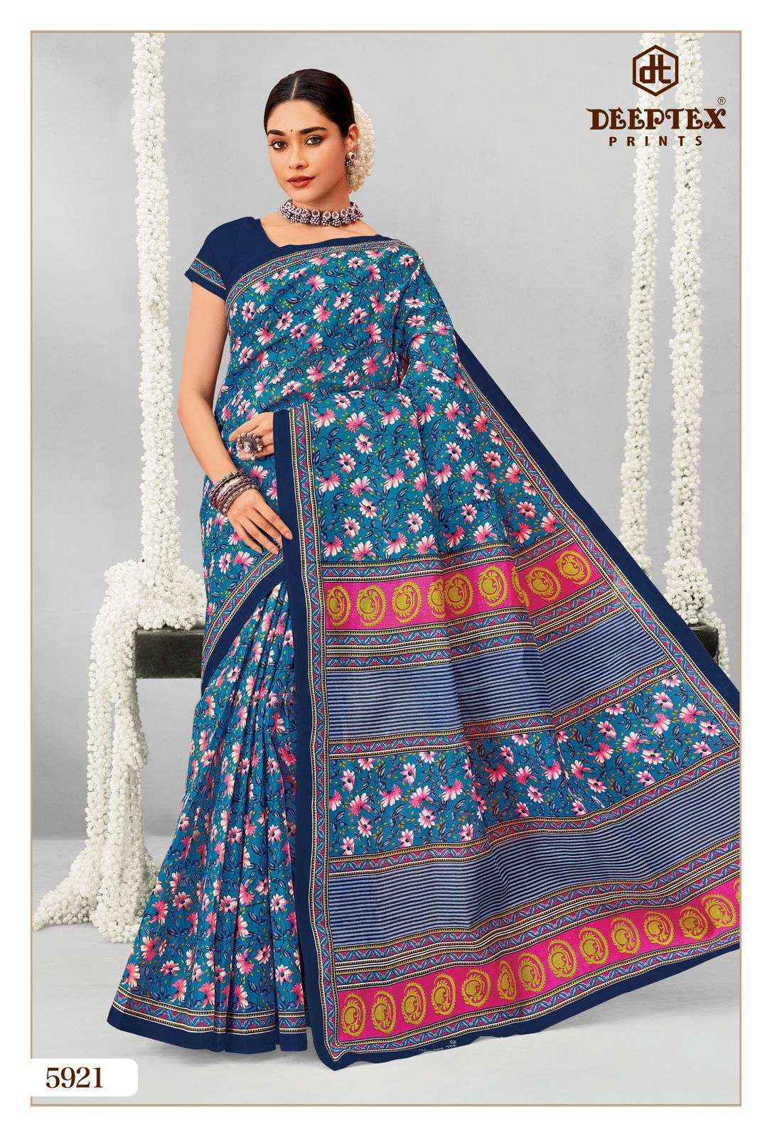Deeptex Mother India Vol-59 Cotton Saree (30 pcs Catalogue)