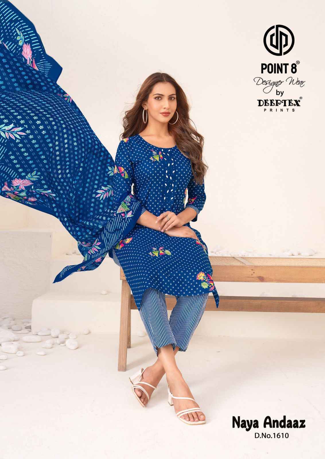 Deeptex Naya Andaaz Vol-16 Readymade Cotton Dress (10 pcs Catalogue)