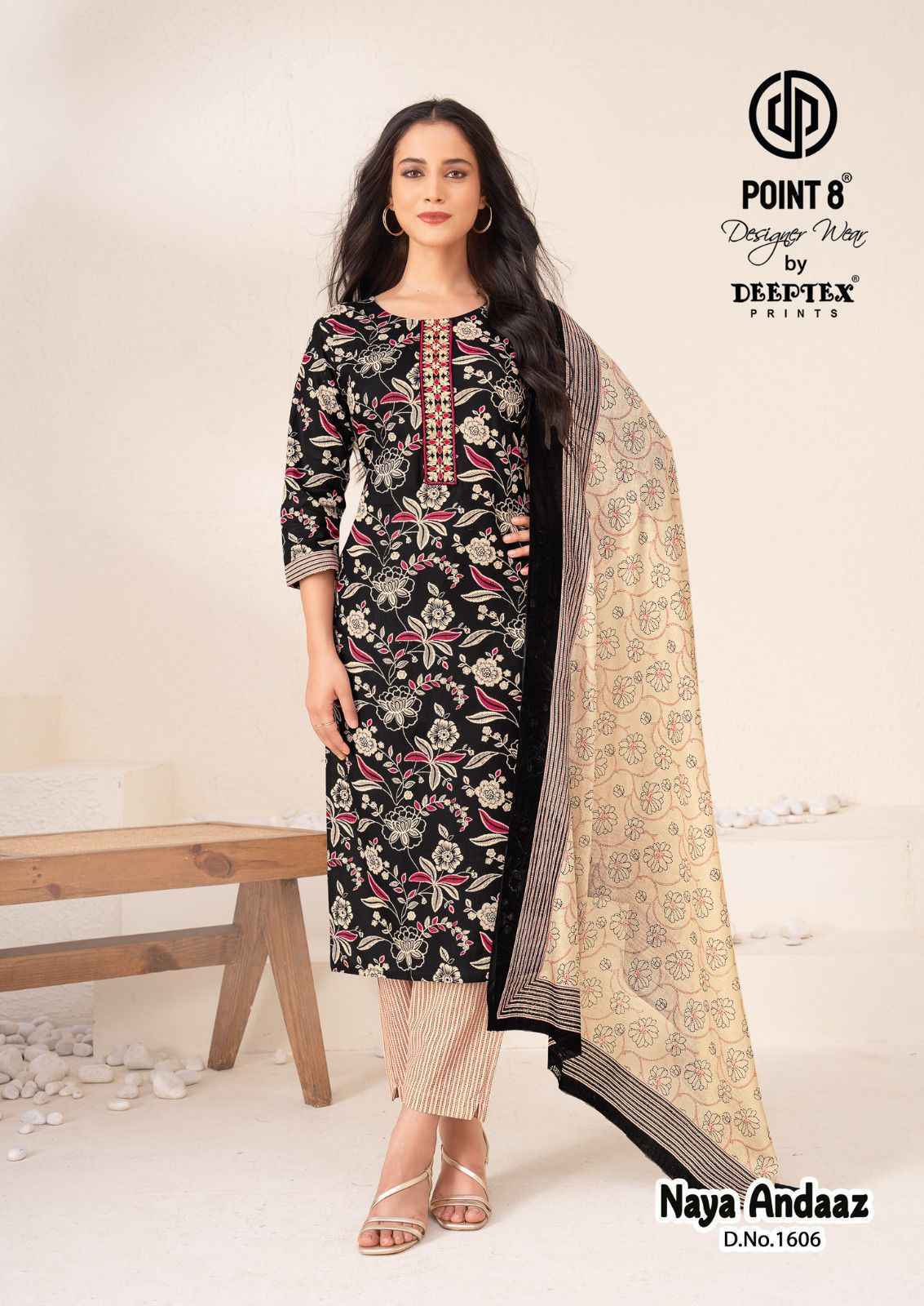 Deeptex Naya Andaaz Vol-16 Readymade Cotton Dress (10 pcs Catalogue)