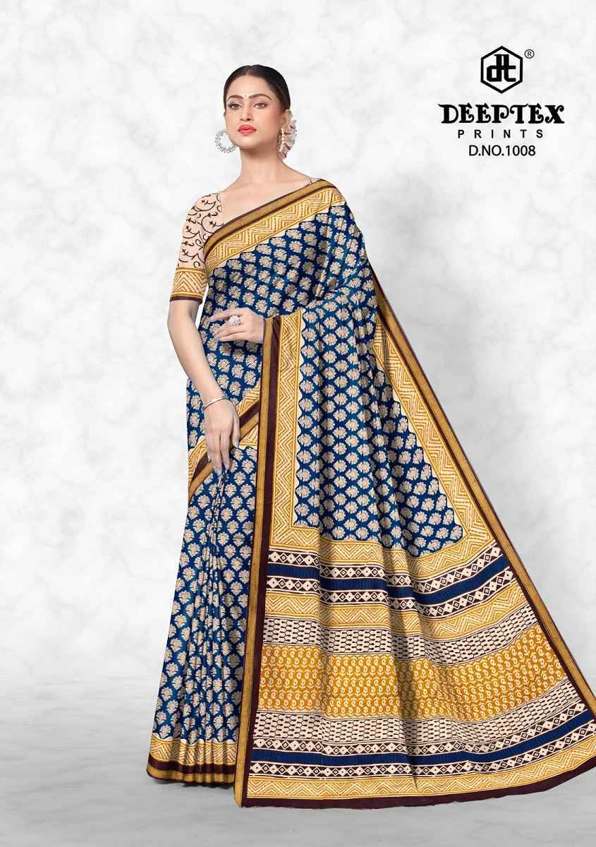 Deeptex Pinky City Vol-1 Cotton Saree (10 pcs Catalogue)