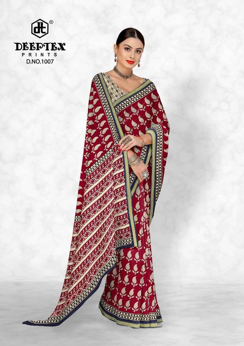 Deeptex Pinky City Vol-1 Cotton Saree (10 pcs Catalogue)