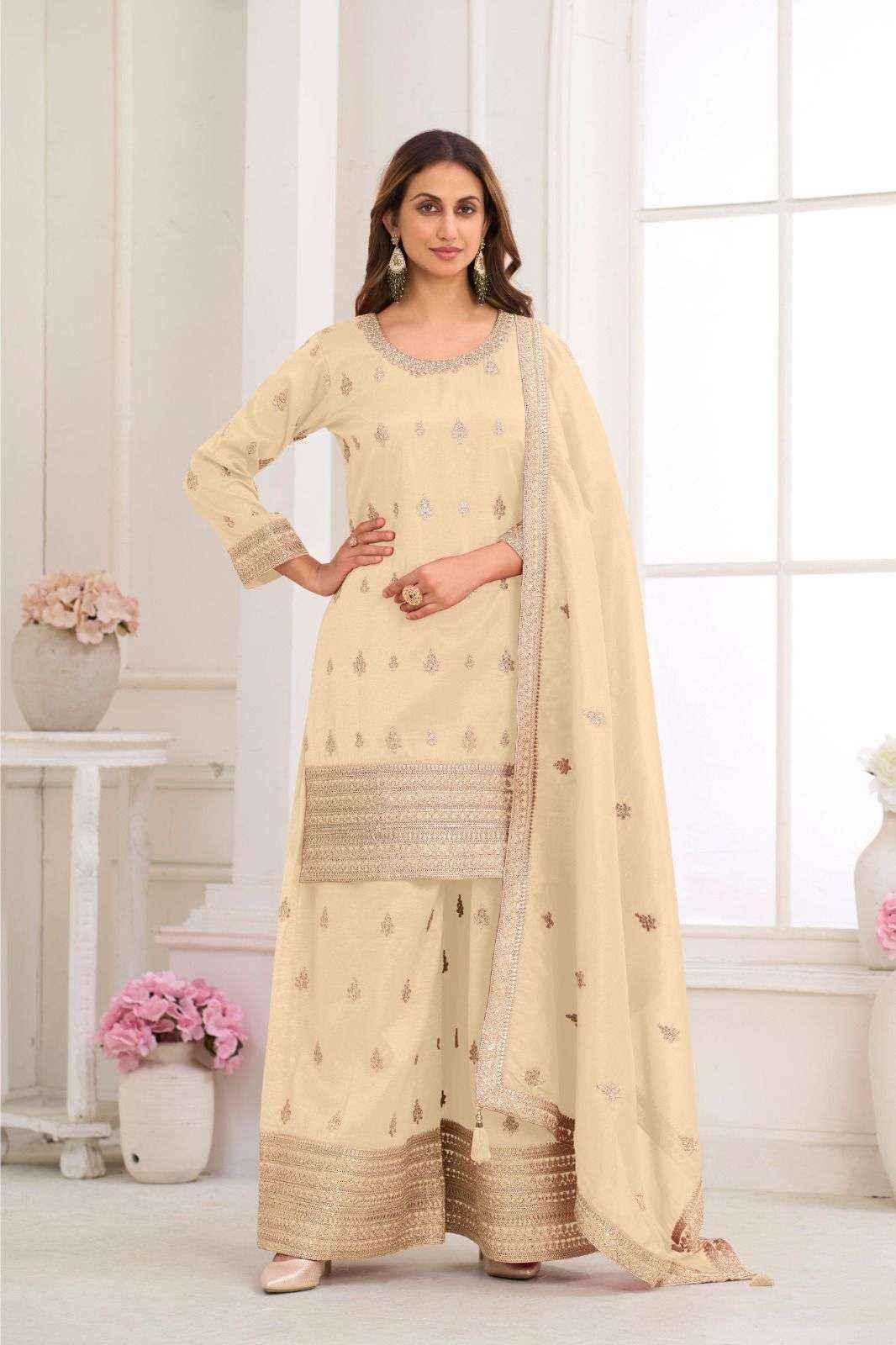 Gulkayra Niru Readymade Simer Silk Dress (5 Pcs Catalouge)