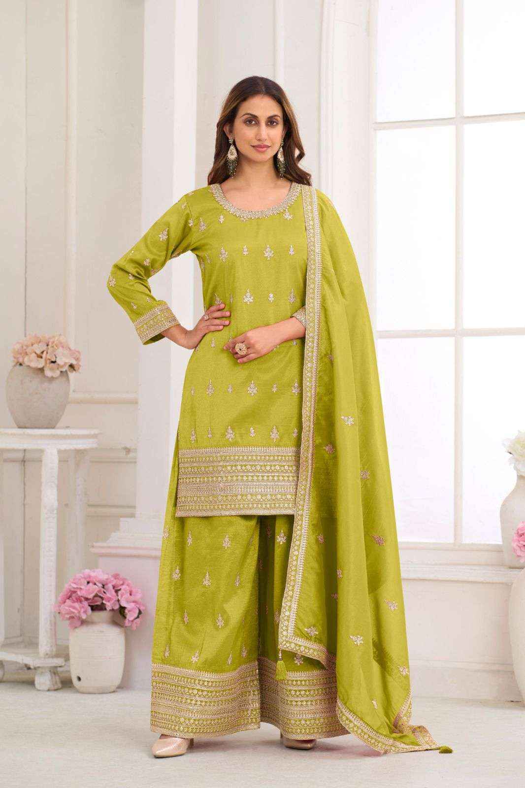 Gulkayra Niru Readymade Simer Silk Dress (5 Pcs Catalouge)