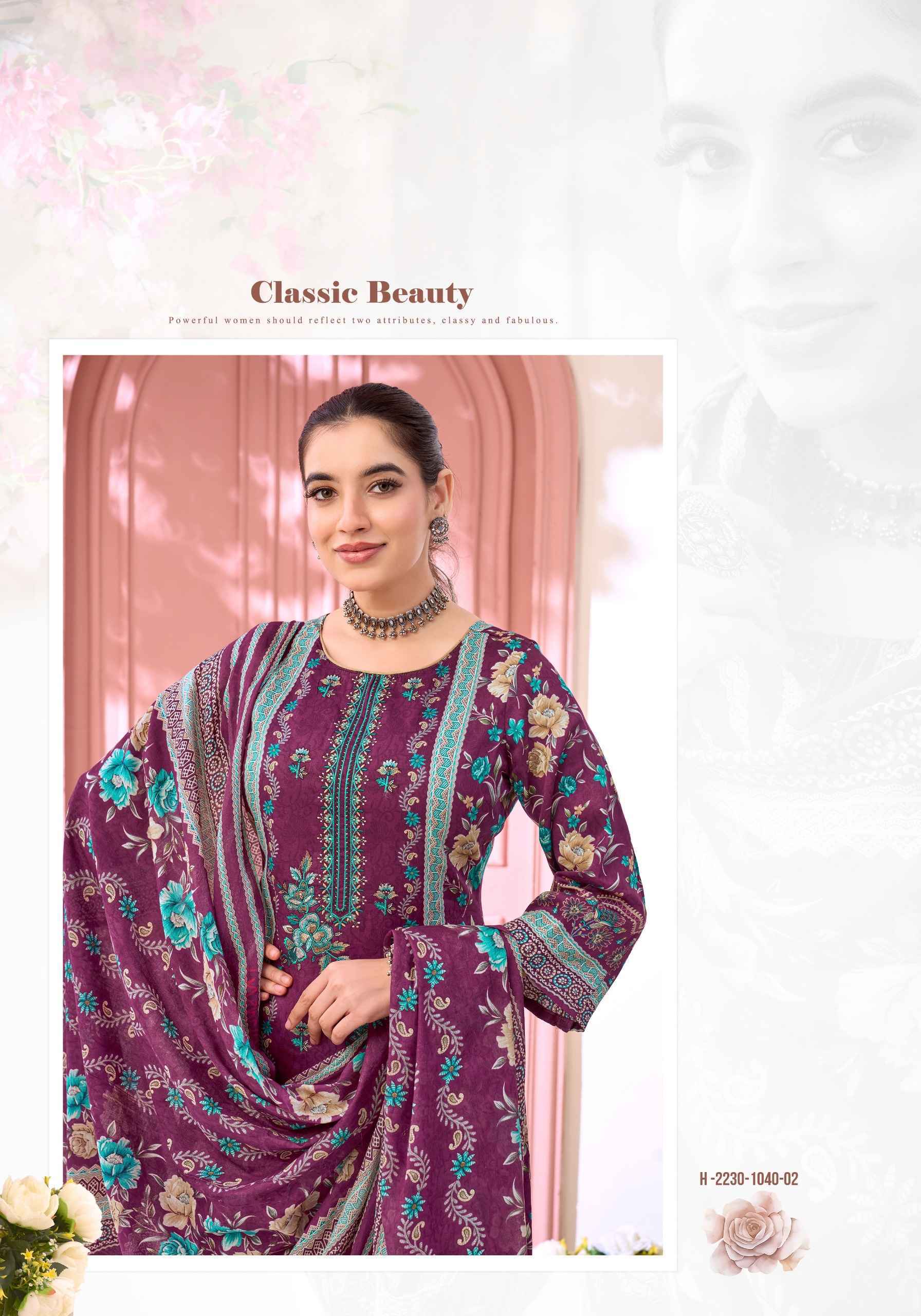 Harshit Fashion Fateena Zam Cotton Dress Material (6 pcs Catalogue)