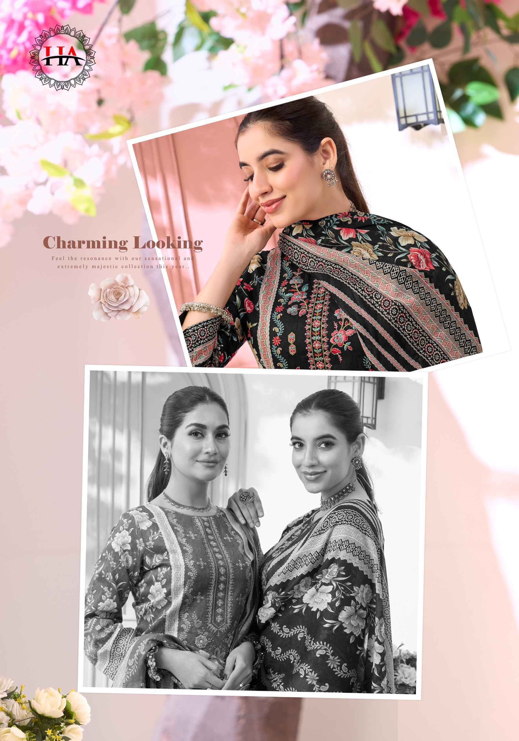 Harshit Fashion Fateena Zam Cotton Dress Material (6 pcs Catalogue)