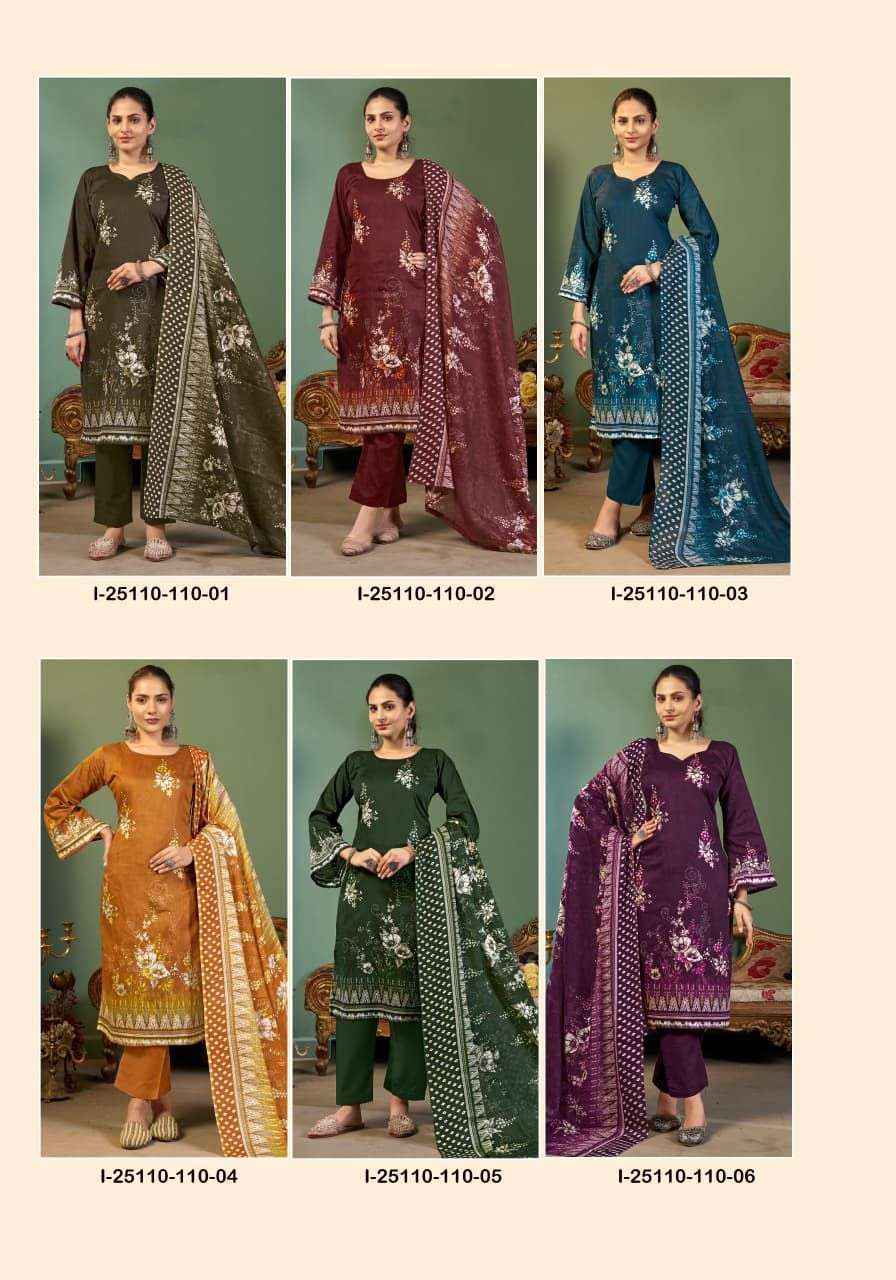 Harshit Fashion Rosey Edition-2 Jam Cotton Dress Material (6 pcs Catalogue)